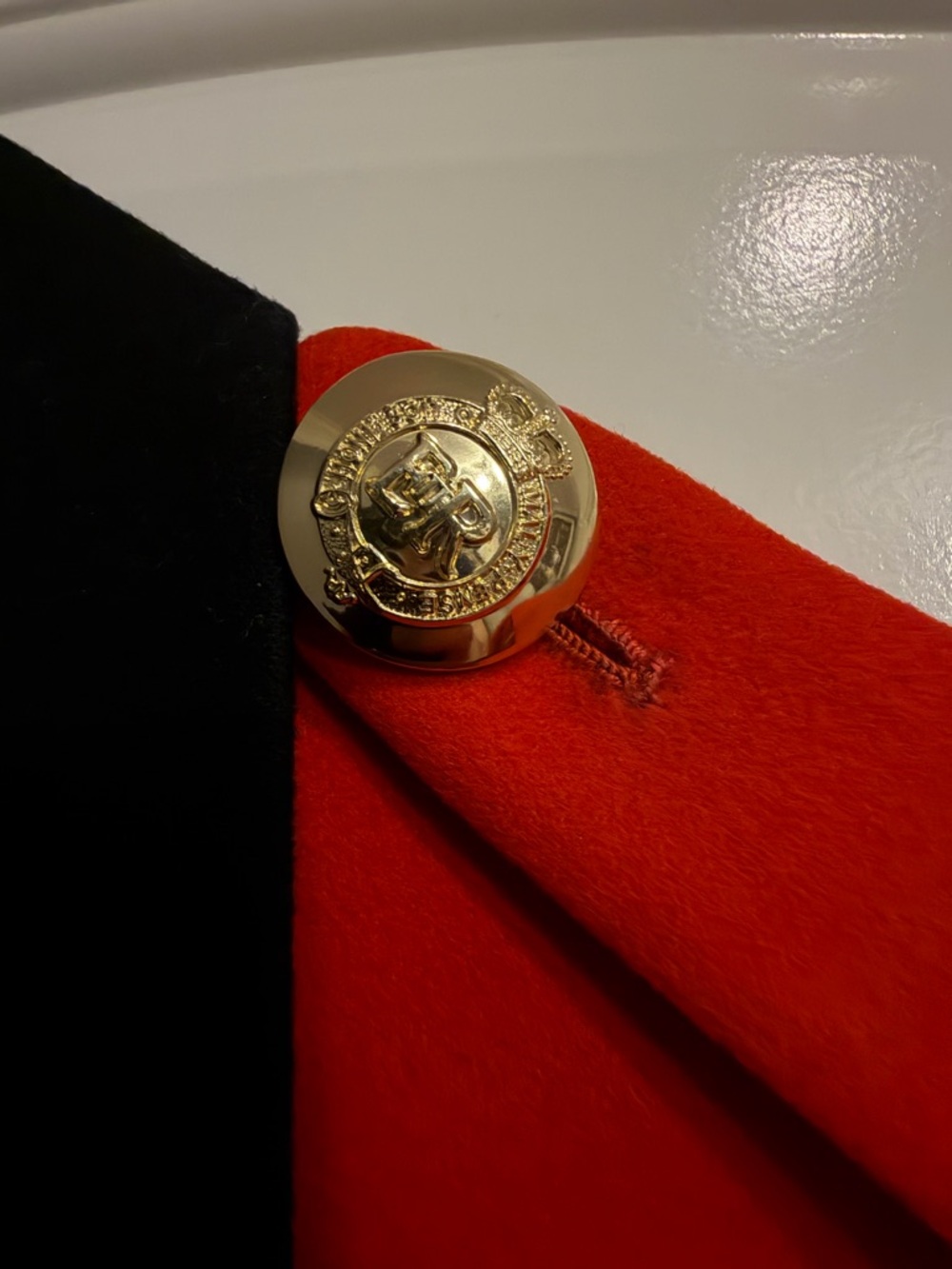 London Vintage Wool Royal Engineers dress jacket - Picture 3 of 6